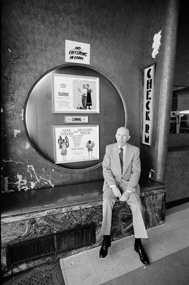 Hugh Mann Manager of the Englewood Theatre 3