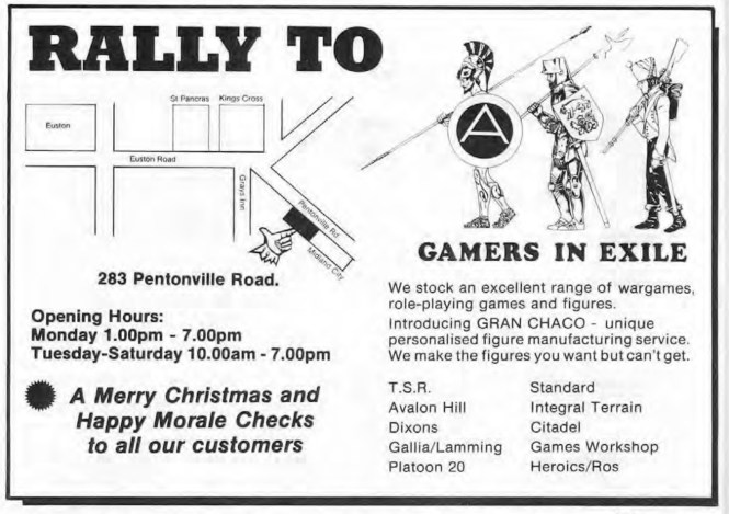 Gamers In Exile WD60 Dec 1984
