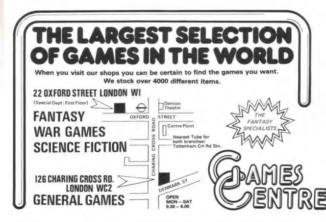 Games Centre WD23 Feb March 1981