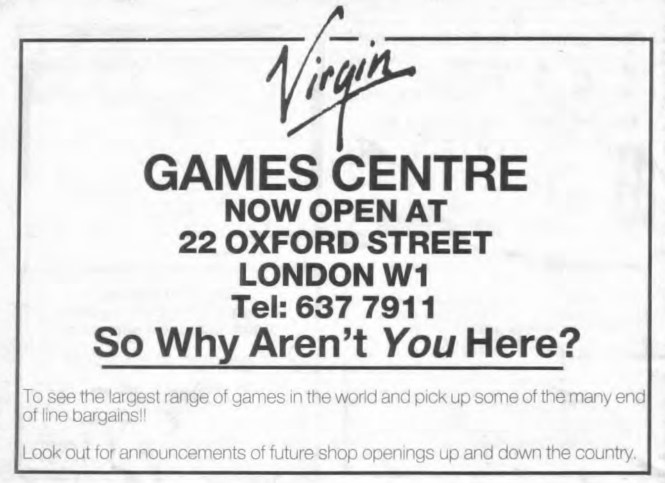 Games Centre WD56 August 1984