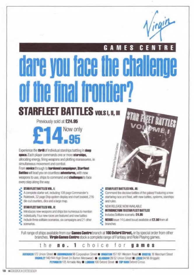 Games Centre WD78 April 1986