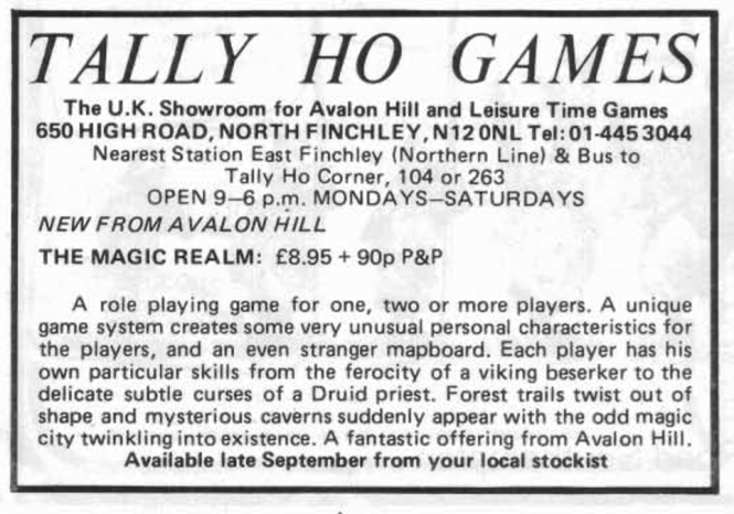 Tally Ho WD8 Aug Sep 1978