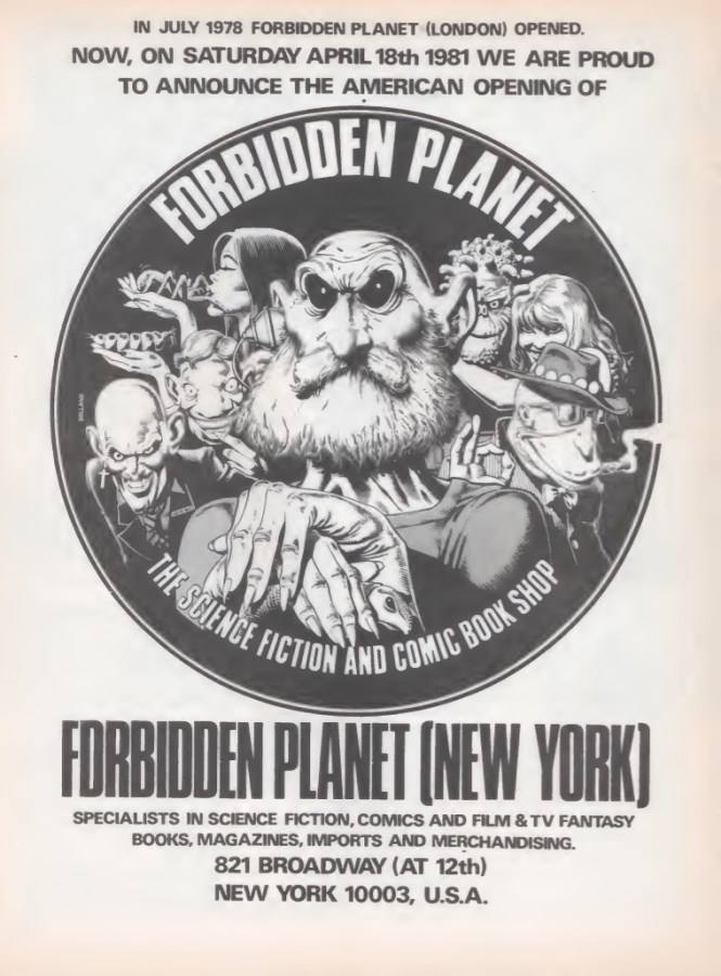 01 Forbidden Planet NYC SB32 1981