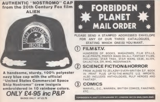 05 Forbidden Planet Alien SB17 1980