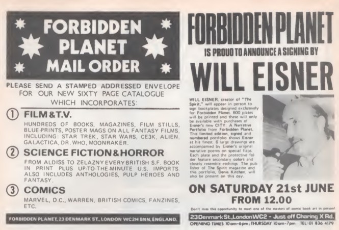 07 Forbidden Planet Will Eisner SB23 1980