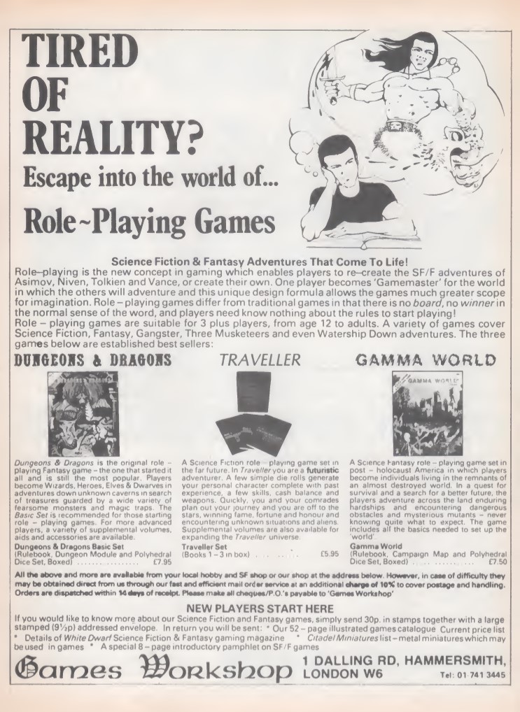 Games Workshop SB14 1979