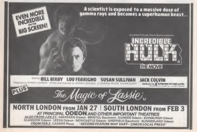 Incredible Hulk SB18 1980