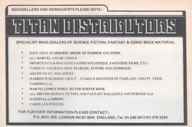 Titan Distributors SB11 1979